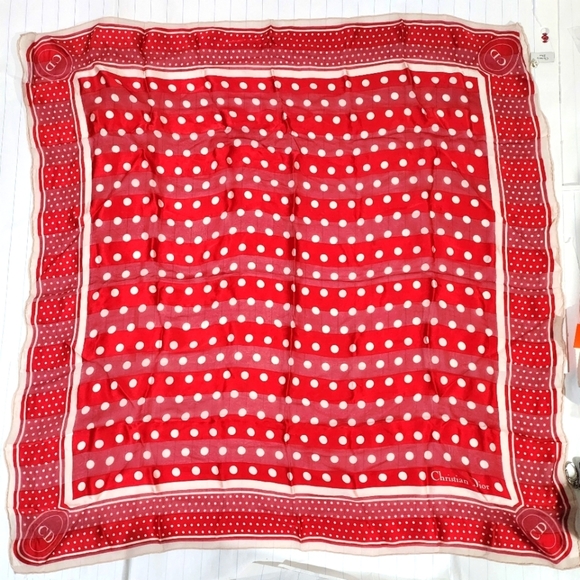 Christian Dior Vintage sheer 100% silk - Picture 8 of 8